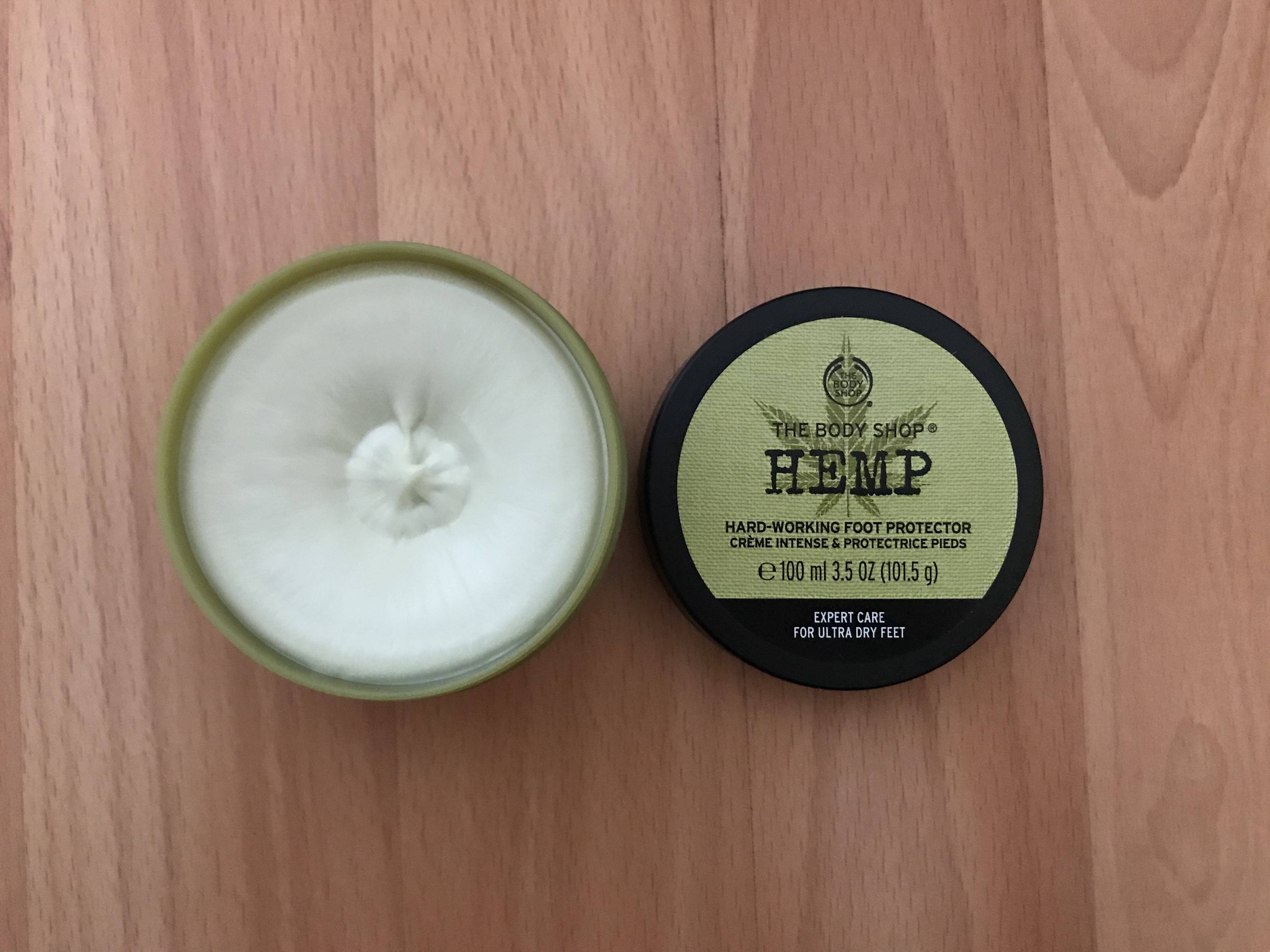 creme pieds chanvre the body shop